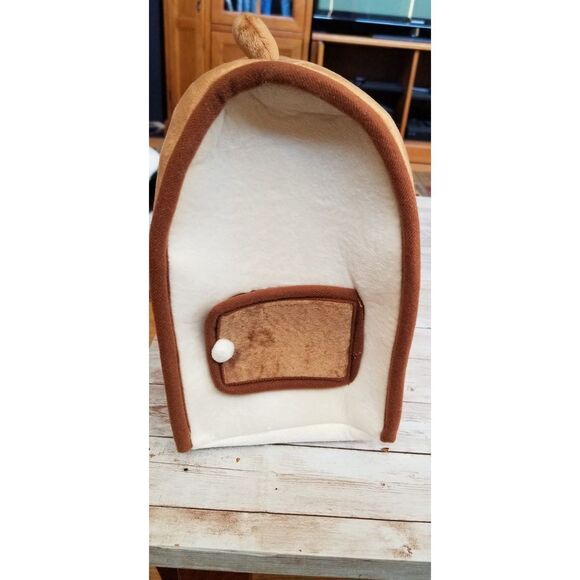 Plush Dog House -Five (5) Stuffed Animal Dogs (Dalmation, Yellow Lab, Rottweile - Picture 3 of 3